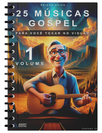 APOSTILA IMPRESSA 25 CIFRAS GOSPEL SIMPLIFICADAS VOLUME 01
